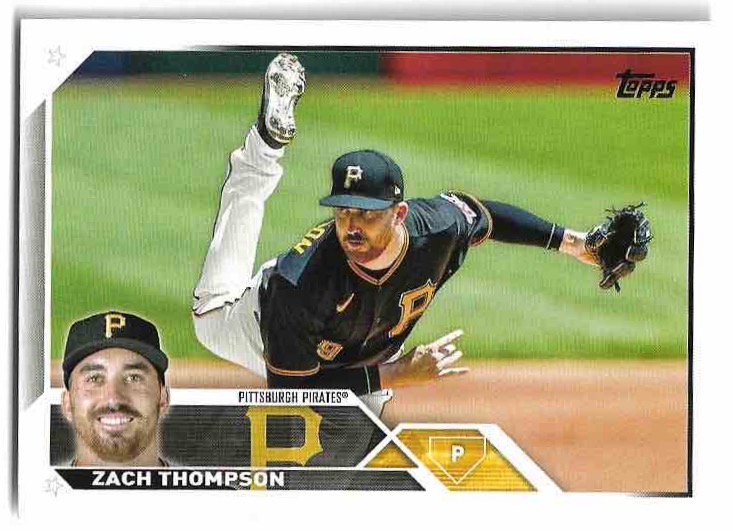 ZACH THOMPSON 2023 Topps Series 1 Baseball
