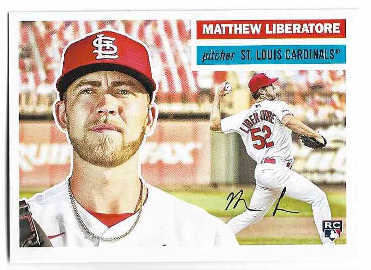 Rookie 1956 Topps MATTHEW LIBERATORE 2023 Topps Archives