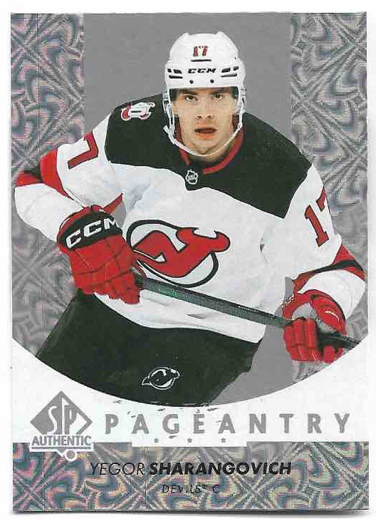 Pageantry YEGOR SHARANGOVICH 22-23 UD SP Authentic