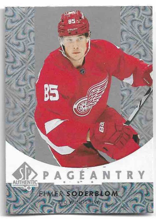 Rookie Pageantry ELMER SODERBLOM 22-23 UD SP Authentic