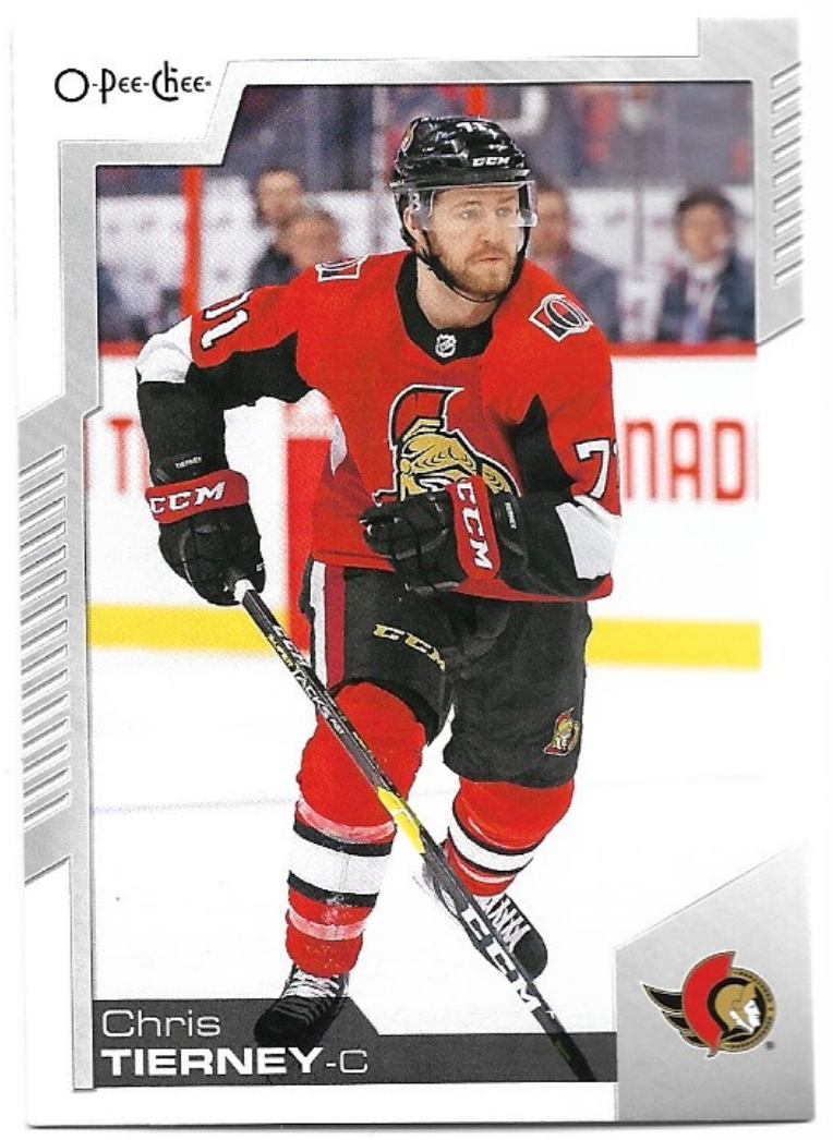 CHRIS TIERNEY 20-21 UD O-Pee-Chee OPC