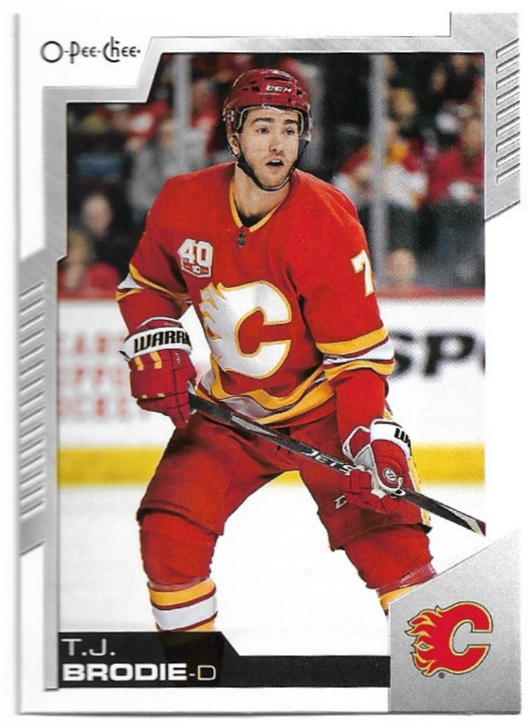 T.J. BRODIE 20-21 UD O-Pee-Chee OPC