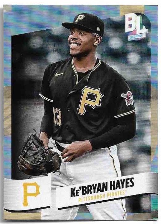 Uncommon Rainbow Foil KE'BRYAN HAYES 2024 Topps Big League Baseball