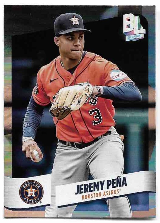 Uncommon Rainbow Foil JEREMY PENA 2024 Topps Big League Baseball