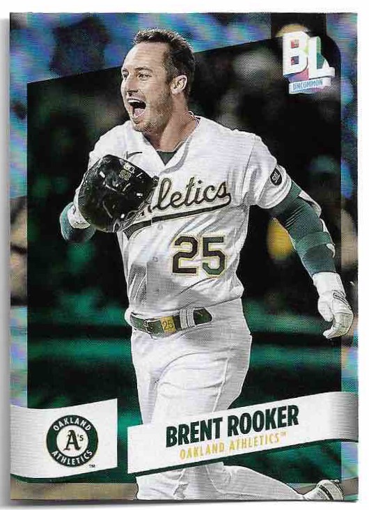 Uncommon Rainbow Foil BRENT ROOKER 2024 Topps Big League Baseball