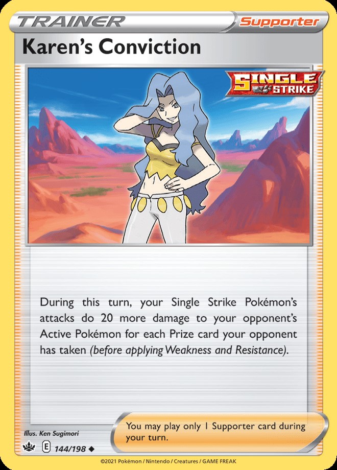 Reverse Holo - Trainer - KAREN'S CONVICTION