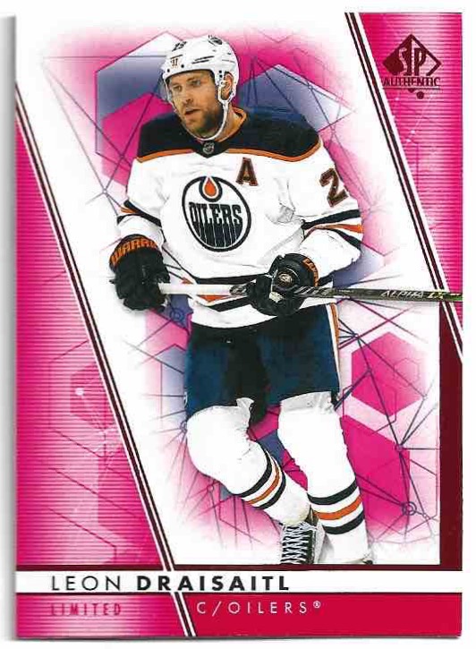 Limited Red LEON DRAISAITL 22-23 UD SP Authentic