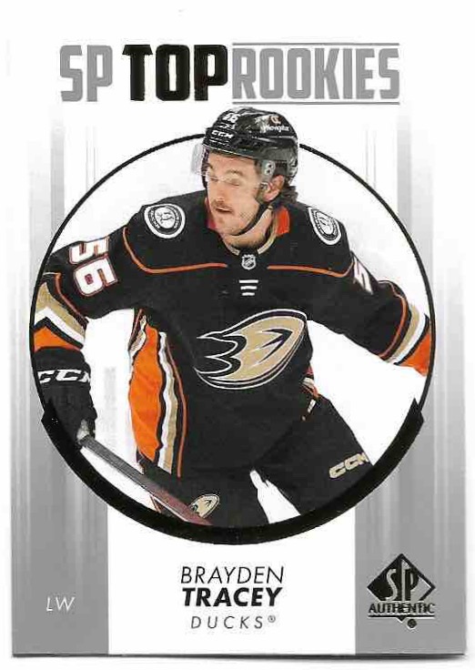SP Top Rookies BRAYDEN TRACEY 22-23 UD SP Authentic