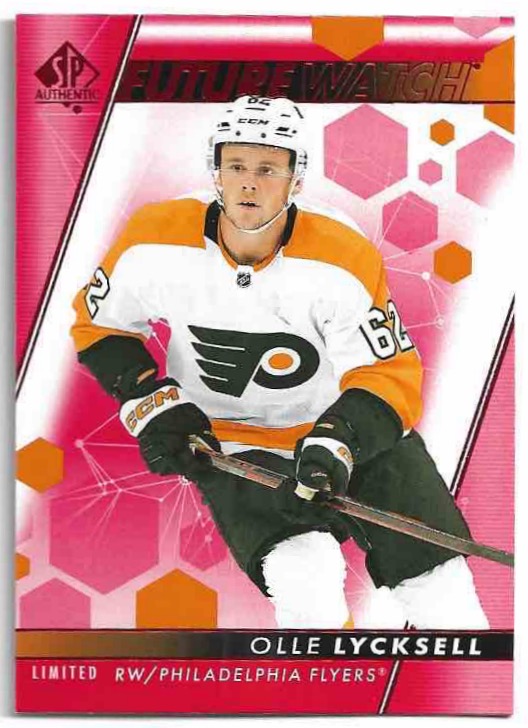 Rookie Limited Red Future Watch OLLE LYCKSELL 22-23 UD SP Authentic
