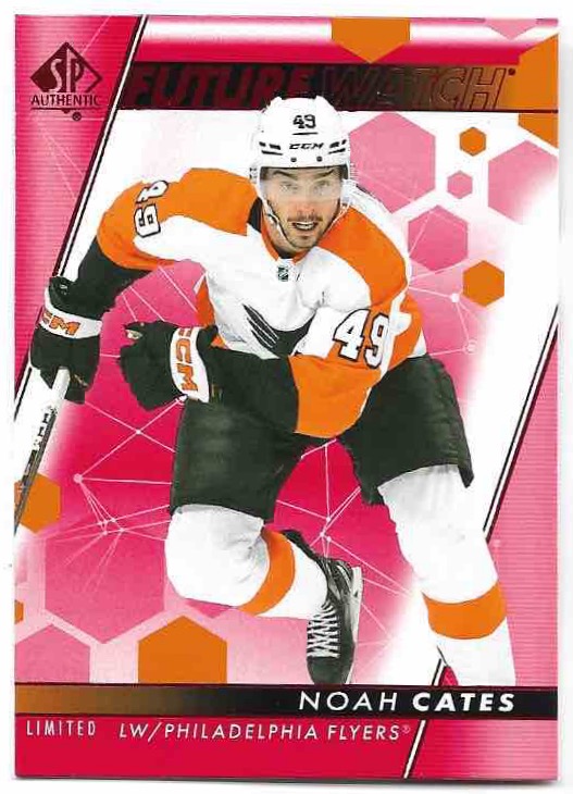 Rookie Limited Red Future Watch NOAH CATES 22-23 UD SP Authentic
