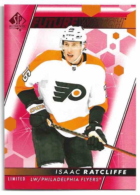 Rookie Limited Red Future Watch ISAAC RATCLIFFE 22-23 UD SP Authentic