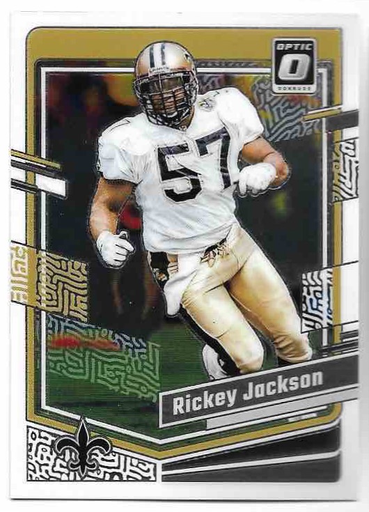RICKEY JACKSON 2023 Panini Donruss Optic Football