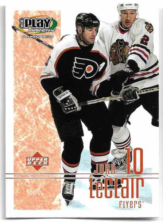 JOHN LECLAIR 01-02 UD Play Makers Limited