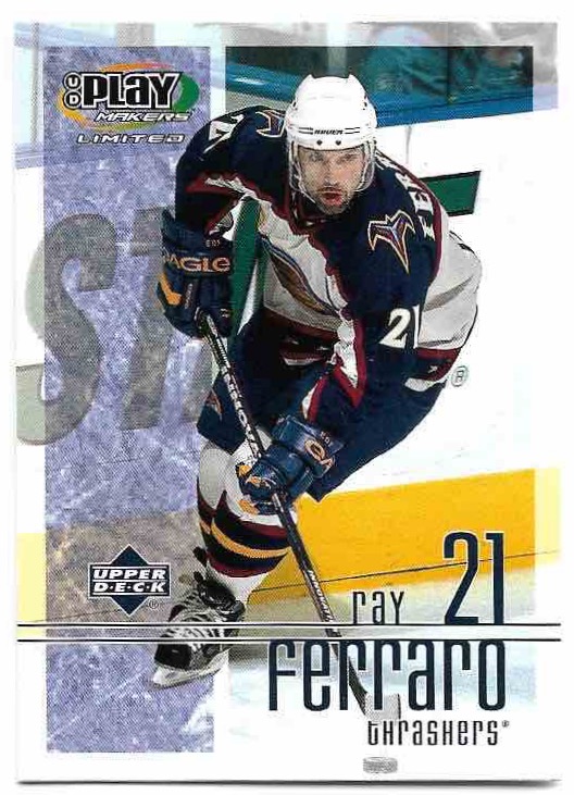 RAY FERRARO 01-02 UD Play Makers Limited