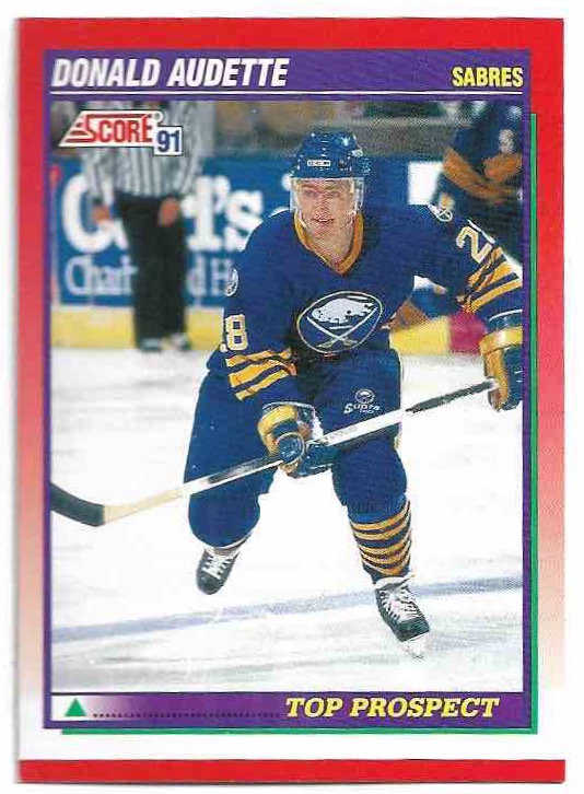 Top Prospect DONALD AUDETTE 91-92 Score Canadian