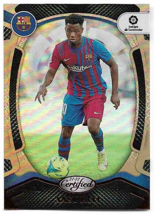 Certified ANSU FATI 21-22 Panini Chronicles Soccer
