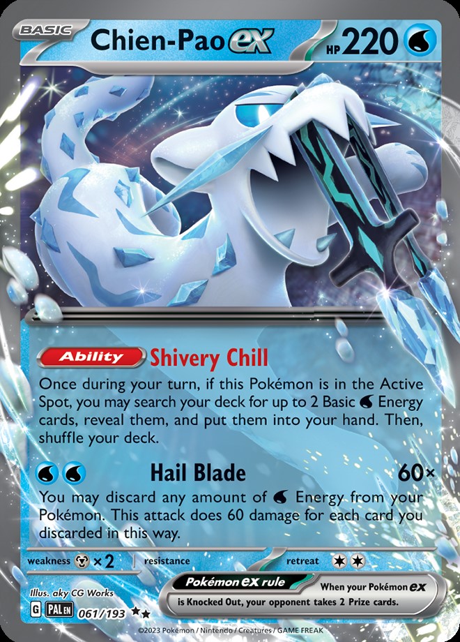 Double Rare - CHIEN-PAO EX