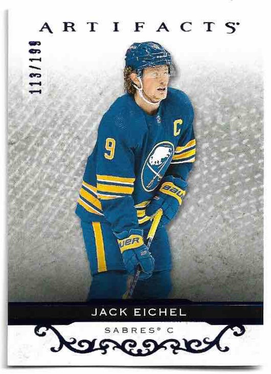 Royal Blue JACK EICHEL 21-22 UD Artifacts /199