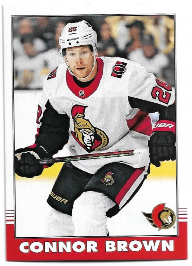 Retro CONNOR BROWN 20-21 UD O-Pee-Chee OPC