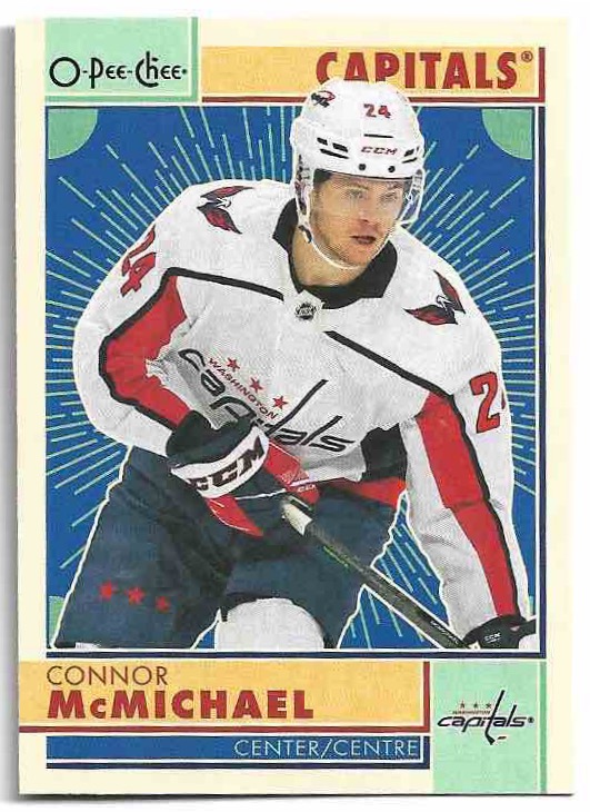 Retro CONNOR MCMICHAEL 22-23 UD O-Pee-Chee OPC