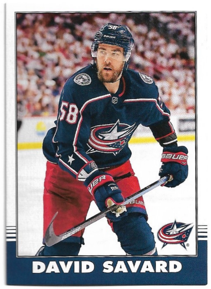Retro DAVID SAVARD 20-21 UD O-Pee-Chee OPC