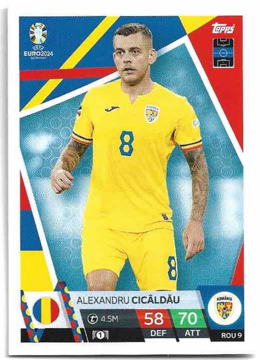 ALEXANDRU CICALDAU 2024 EURO Match Attax