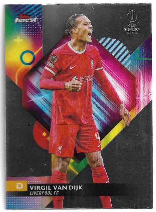VIRGIL VAN DIJK 23-24 Topps Finest UCL