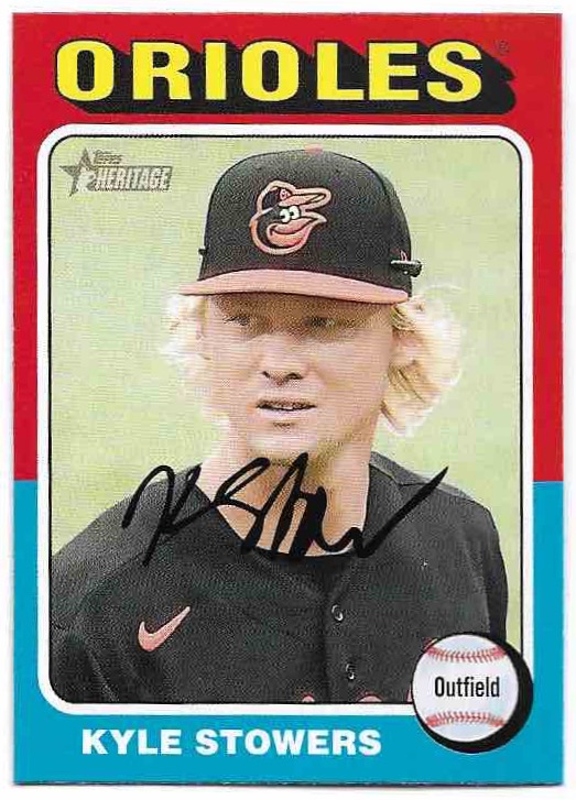 KYLE STOWERS 2024 Topps Heritage Baseball