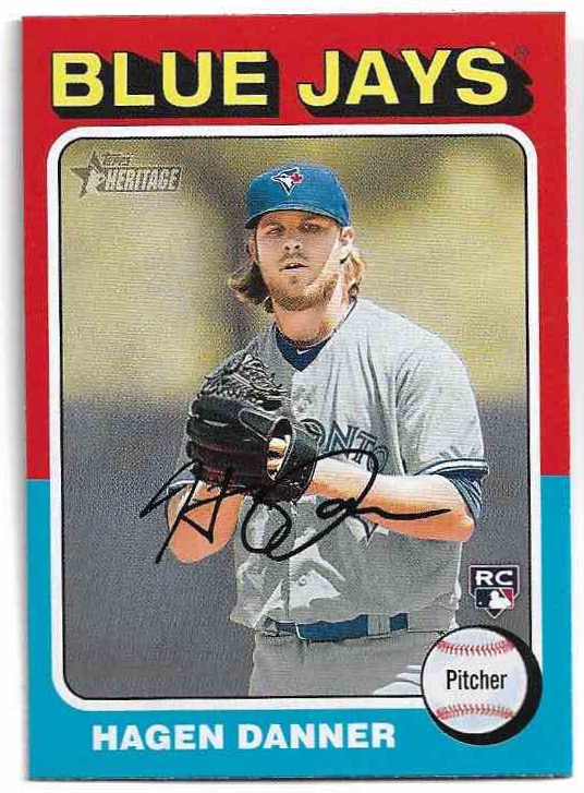 Rookie HAGEN DANNER 2024 Topps Heritage Baseball