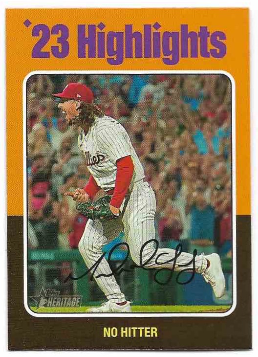 '23 Season Highlights MICHAEL LORENZEN 2024 Topps Heritage Baseball