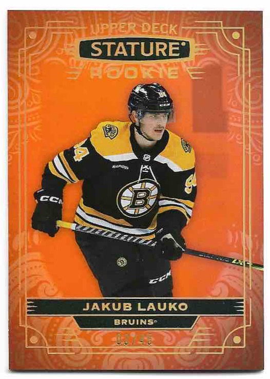 Rookie Orange JAKUB LAUKO 22-23 UD Stature /45