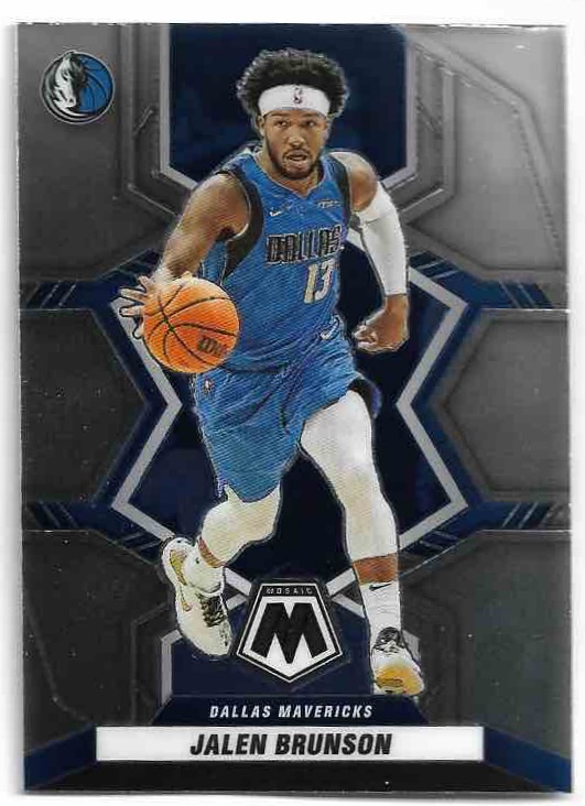 JALEN BRUNSON 21-22 Panini Mosaic Basketball