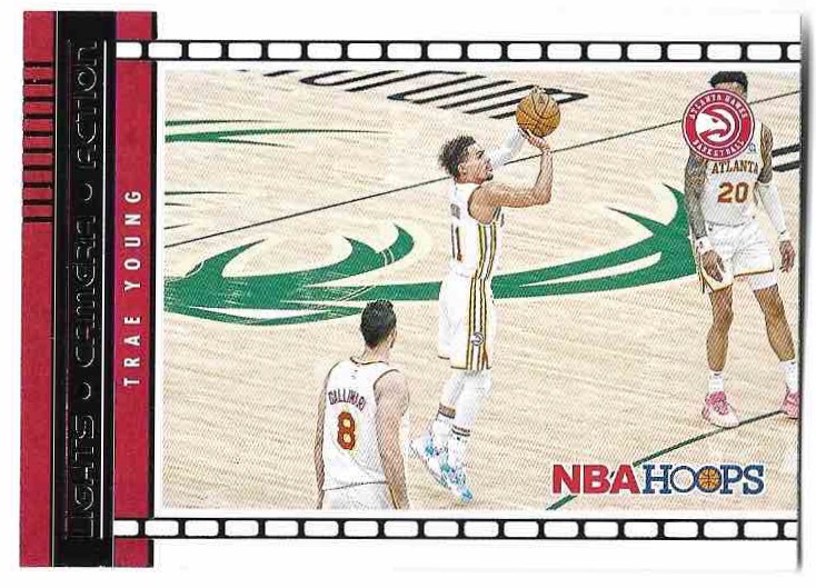 Lights Camera Action TRAE YOUNG 21-22 Panini Hoops Basketball