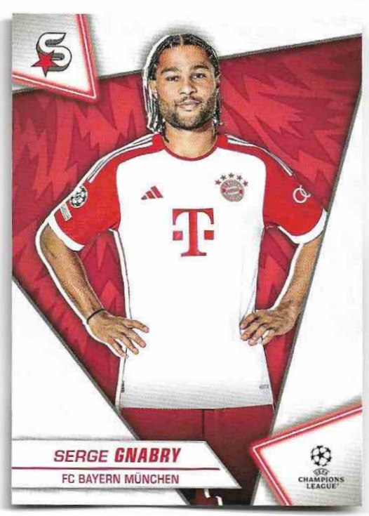 SERGE GNABRY 23-24 Topps UEFA Superstars