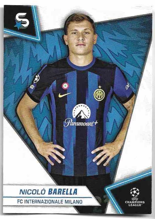 NICOLO BARELLA 23-24 Topps UEFA Superstars