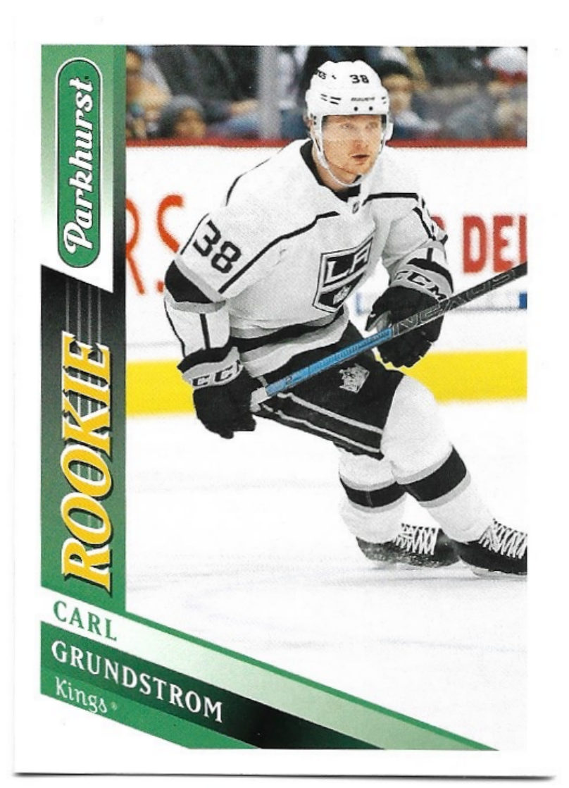 Rookie CARL GRUNDSTROM 19-20 UD Parkhurst