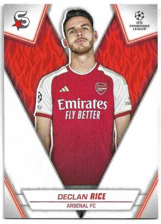 DECLAN RICE 23-24 Topps UEFA Superstars