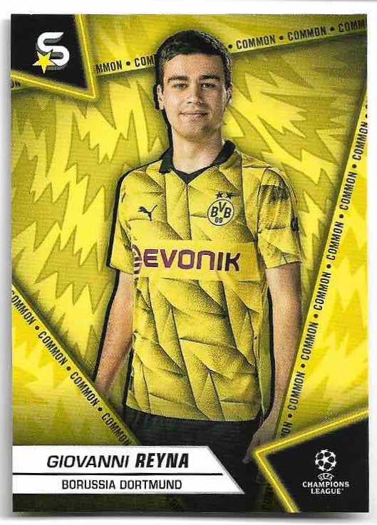 Common Yellow GIOVANNI REYNA 23-24 Topps UEFA Superstars