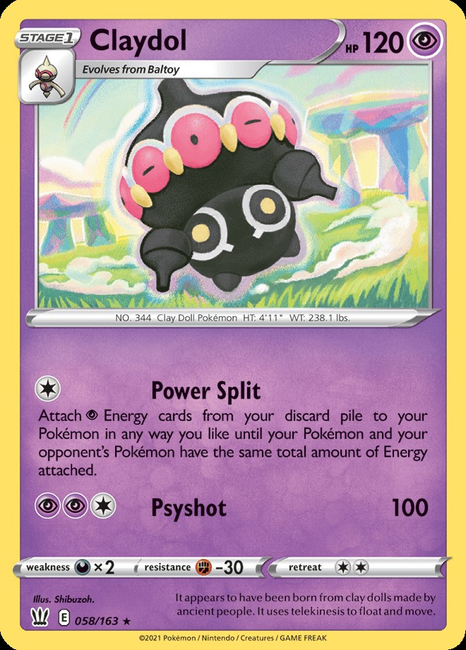 Reverse Holo - CLAYDOL