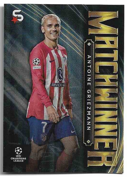 Matchwinner ANTOINE GRIEZMANN 23-24 Topps UEFA Superstars