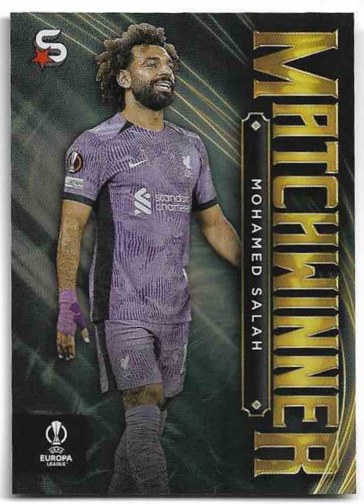 Matchwinner MOHAMED SALAH 23-24 Topps UEFA Superstars