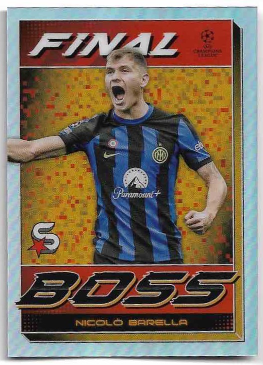 Final Boss NICOLO BARELLA 23-24 Topps UEFA Superstars