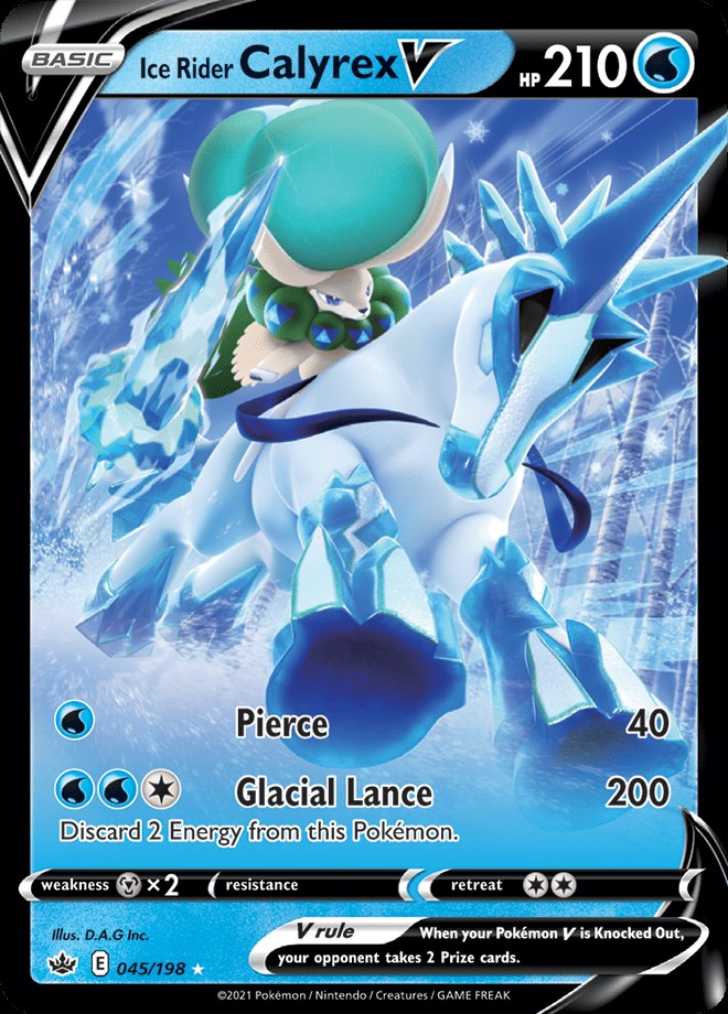 Ultra Rare - Ice Rider CALYREX V