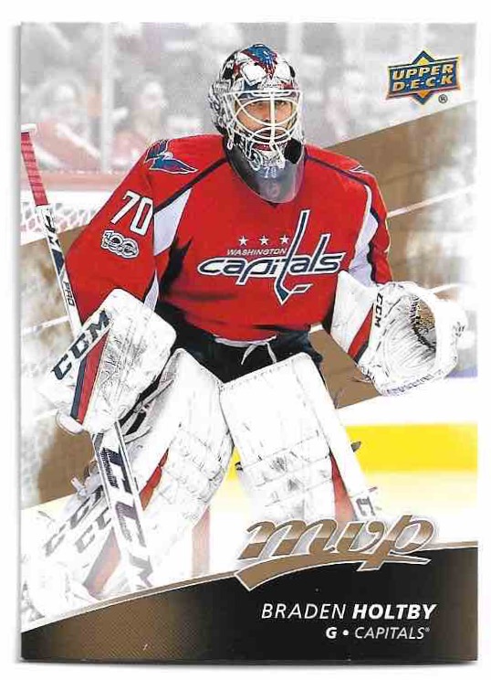 BRADEN HOLTBY 17-18 UD MVP