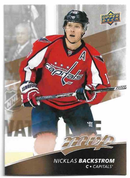 NICKLAS BACKSTROM 17-18 UD MVP