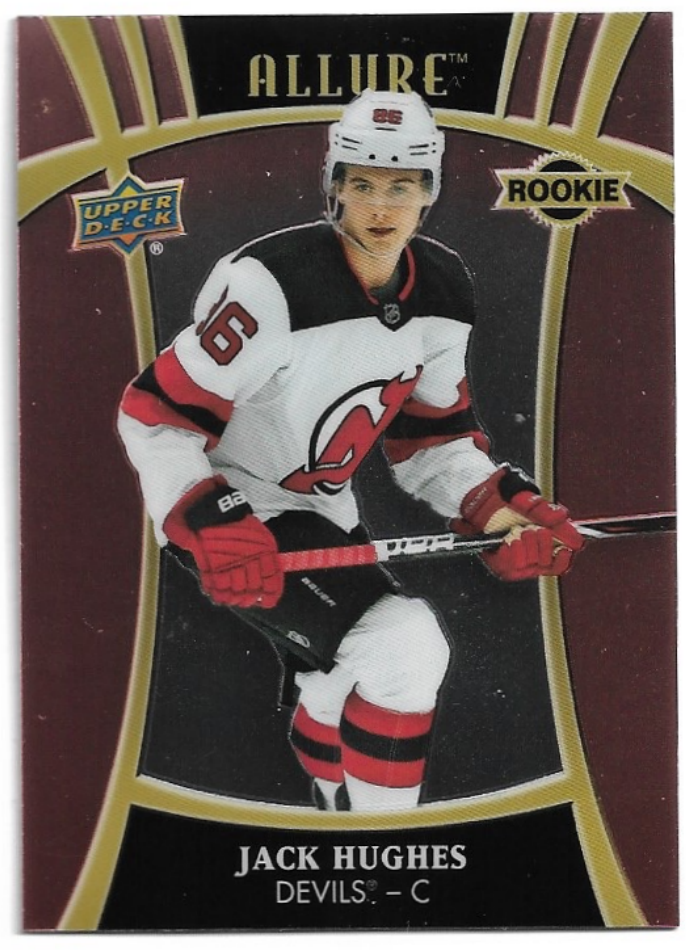 Rookie SP Pink Diamond JACK HUGHES 19-20 UD Allure