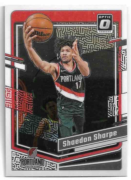 SHAEDON SHARPE 23-24 Panini Donruss Optic Basketball