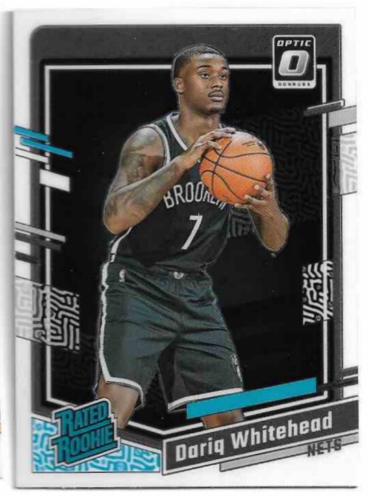 Rated Rookie DARIQ WHITEHEAD 23-24 Panini Donruss Optic Basketball