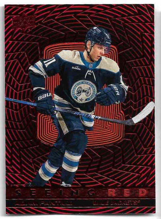 Rookie Seeing Red ADAM FANTILLI 23-24 UD Extended Series