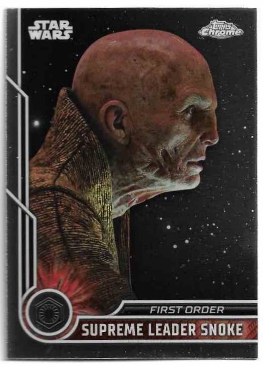 SUPREME LEADER SNOKE 2023 Topps Chrome Star Wars